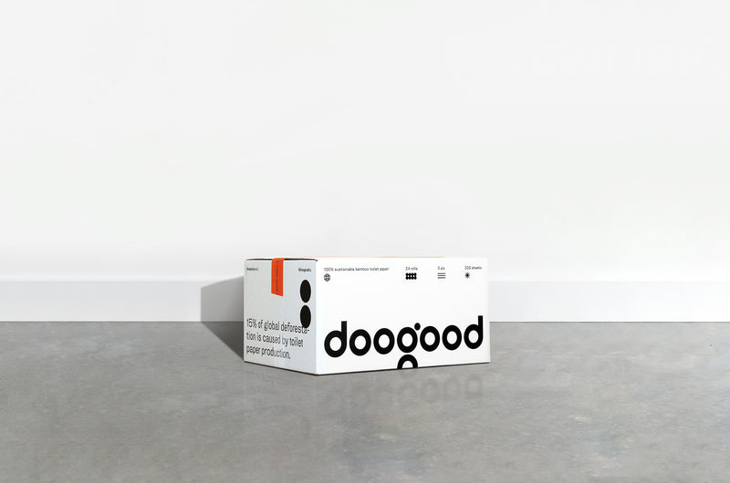 100% Bamboo Toilet Paper, 3-ply, Toxin-free, Zero Plastic - 24 rolls